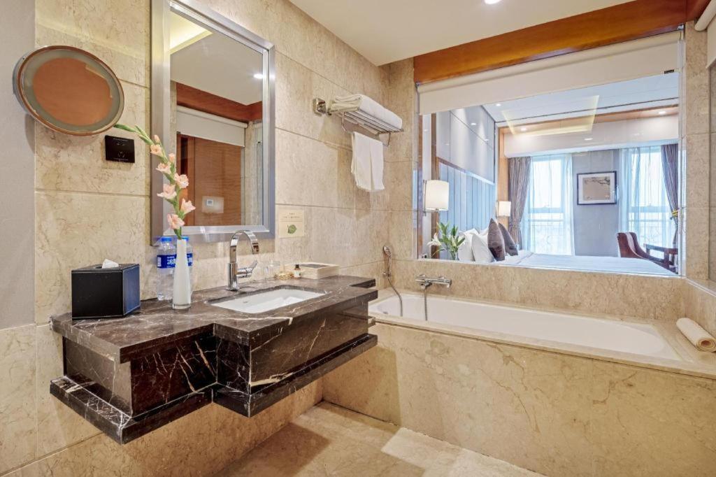 Gardenview Hotel เซี่ยงไฮ้ ภายนอก รูปภาพ